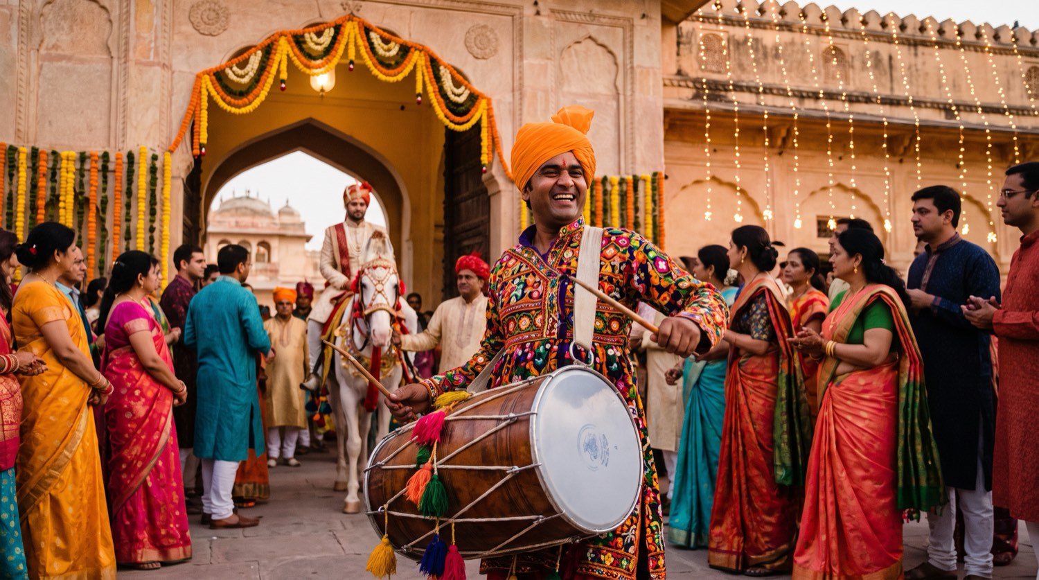 1 Dhol Player